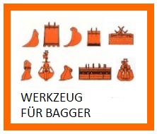 Gebrauchte Werkzeuge fr Bagger - hier anklicken!